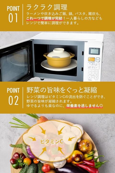 レンジdeパパッと調理器